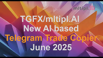 New AI based telegram copier from TGFX/mltipl.AI . #telegramforexsignals