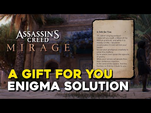 Assassin S Creed Mirage A Gift For You Enigma Solution Vibuzz