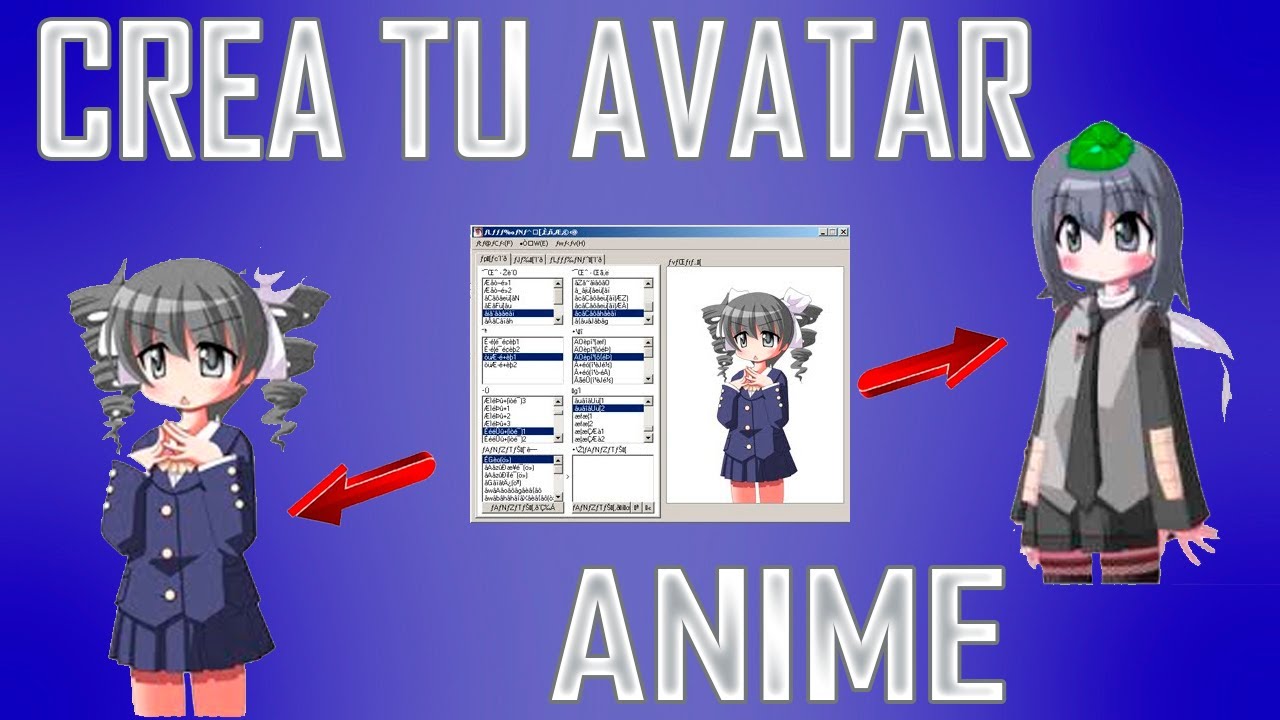 crear avatar anime cuerpo completo