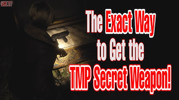 The Exact Way to Get TMP in RE4 REMAKE | Secret Weapon in Resident Evil 4 Remake