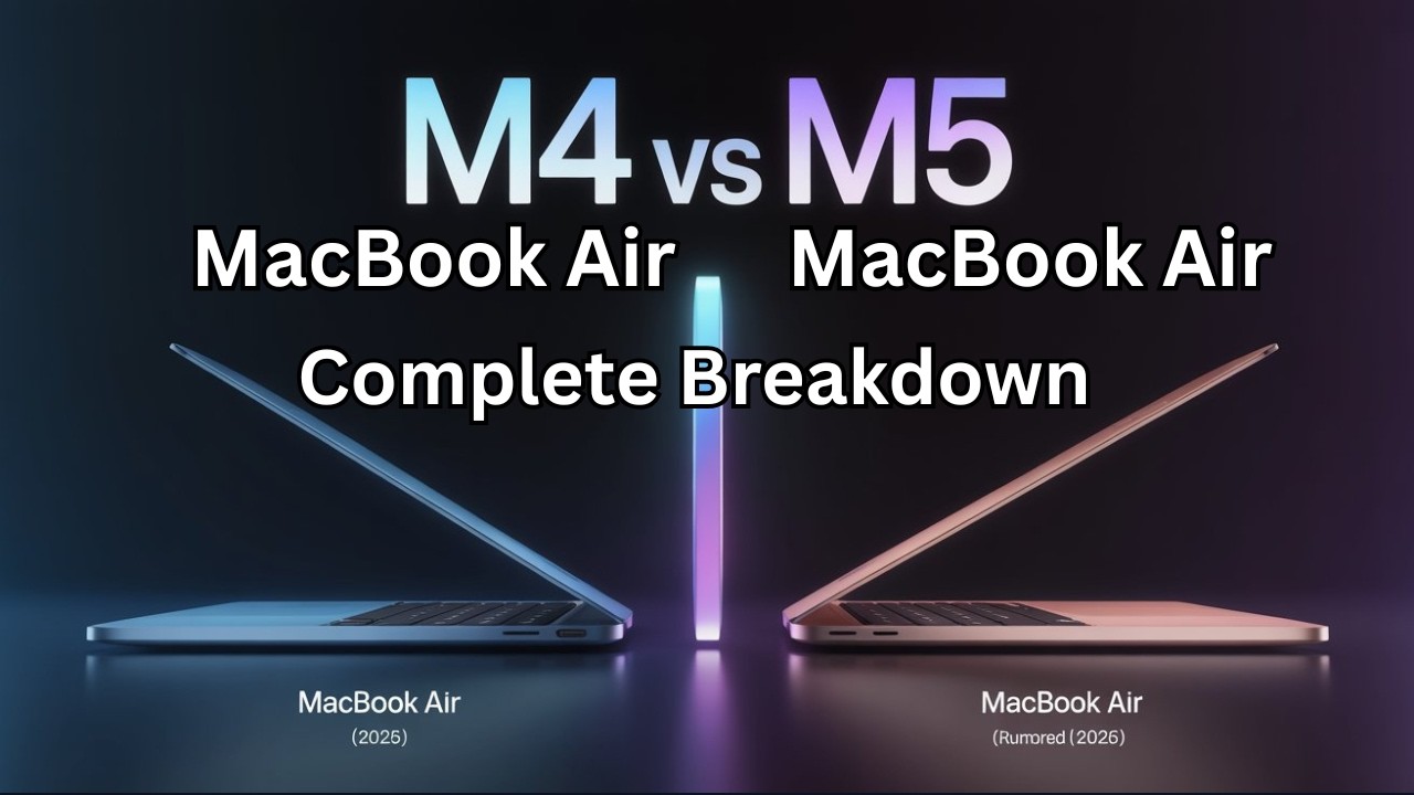 M4 MacBook Air vs M5 MacBook Air – Buy Now or Wait? (Complete Breakdown ...