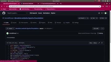 Sparks Foundation Internship, Task 1 - Payment Gateway Integration