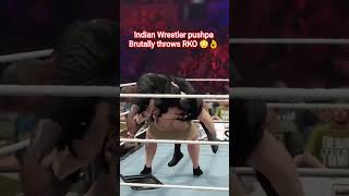 Indian Wrestler pushpa throws Randy Orton #randyorton #pushpa #tamanna #tamannaah #wwe2k26 #w2k26