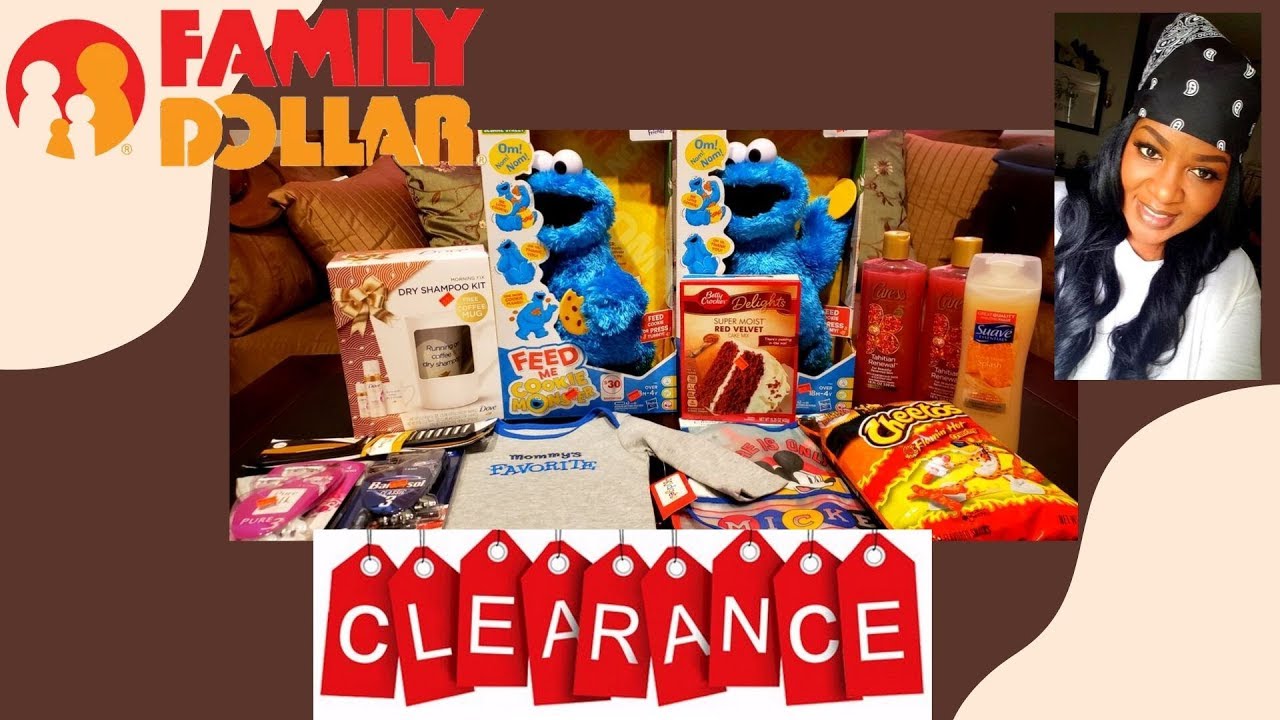 Family Dollar Clearance ������������Take an Additional 25% off - YouTube