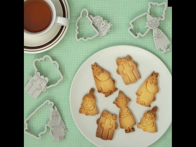 まるみん、手作りクッキー ポンッ！と押して可愛いクッキーが簡単に作れます♪Moomin【ムーミン