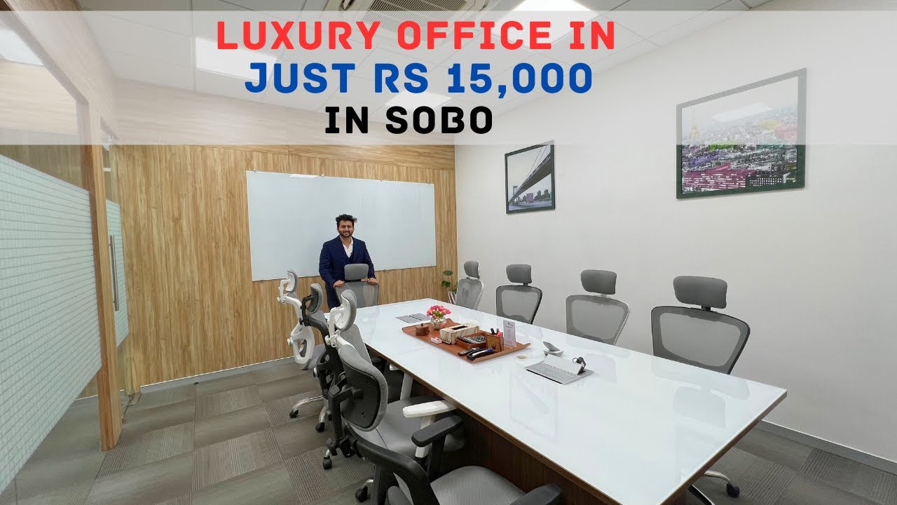 Luxurious office space in just 15K in SOBO, MUMBAI BY SAGAR VISAWADIA