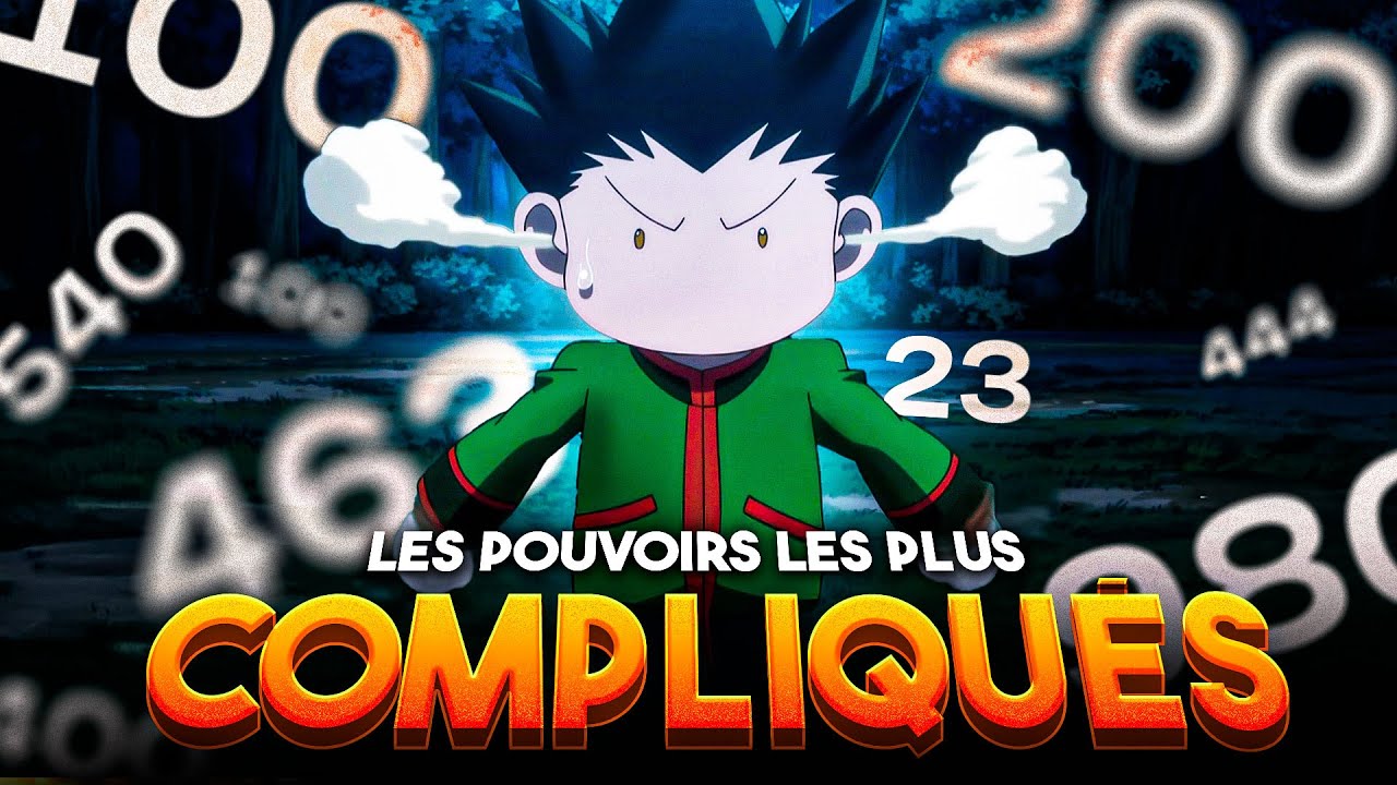 6 POUVOIRS TROP COMPLIQUÉS des MANGAS et ANIME ! (Ils sont IMPOSSIBLE a comprendre)