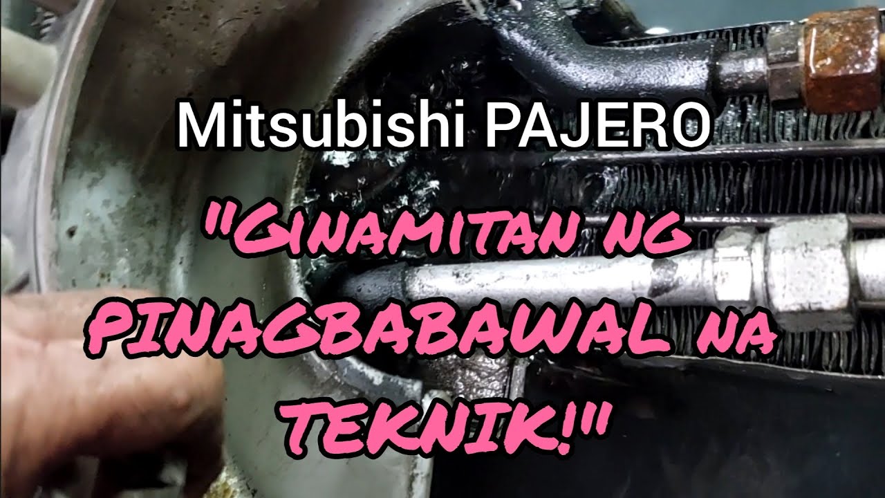 Mitsubishi PAJERO.. GINAMITAN NG PINAGBABAWAL NA TEKNIK | ferdiesvlog