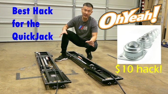 Solid Rubber Stack Blocks (6) for Any Auto Lift or Rolling Jack