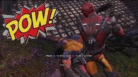 Deadpool Bitch Slapping Wolverine [Hilarious] (1080p)HD