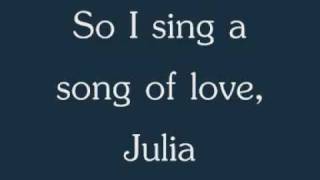 Priscilla Ahn- Julia + lyrics