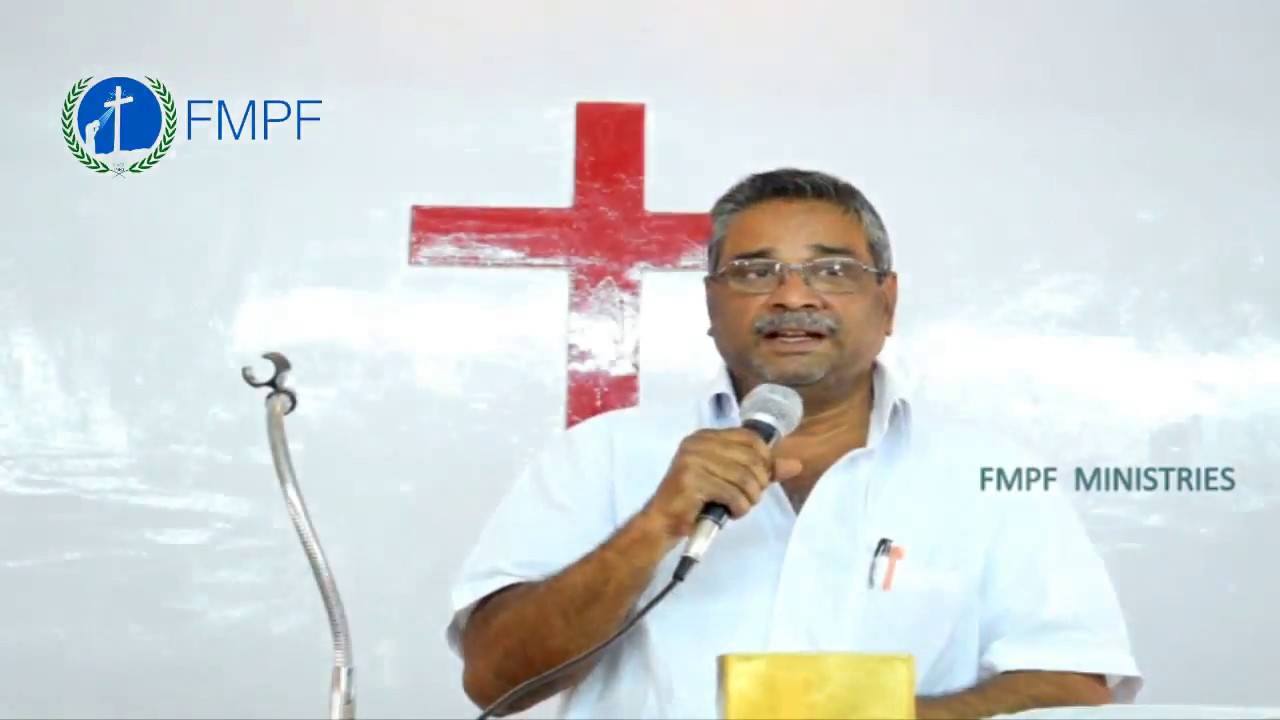Pastor Ramesh Last Message by Pastor G. Ramesh on 21 January 2018 at FMPF Rajavolu ...
