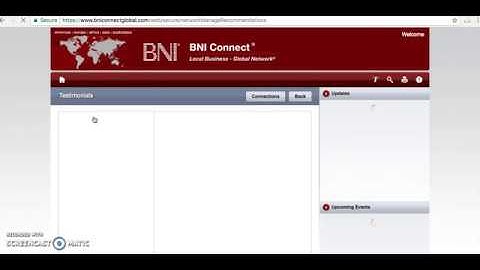 How to Write  Testimonial in BNI Connect