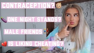 CONTRACEPTION, ONE NIGHT STANDS + RELATIONSHIPS IN 2020 | Girl Talk Taboo Thursdays