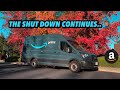 A DAY IN THE LIFE OF AN AMAZON DELIVERY DRIVER (SHUT DOWN CONTINUES)