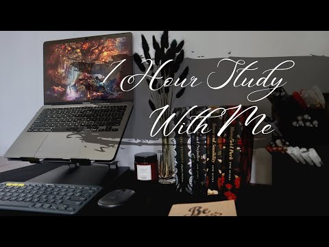 1 HOUR STUDY WITH ME📚: lofi hip hop/ chill beats 🌼🌿