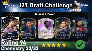 WE GOT OUR 4TH 127 DRAFT... *but we kinda messed up* - EAFC 127 Draft Challenge