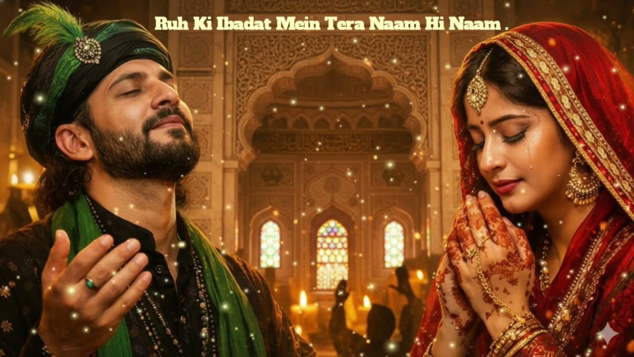 Ruh Ki Ibadat Mein Tera Naam Hi Naam | Sufi Vibes | Mehfil Qawwali |   Heart touching qawwali 🕌💞💞