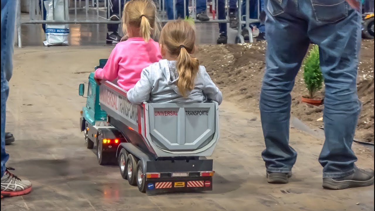 Massive RC Tractors! Trucks! Train! HUGE 1/8 scale! - YouTube