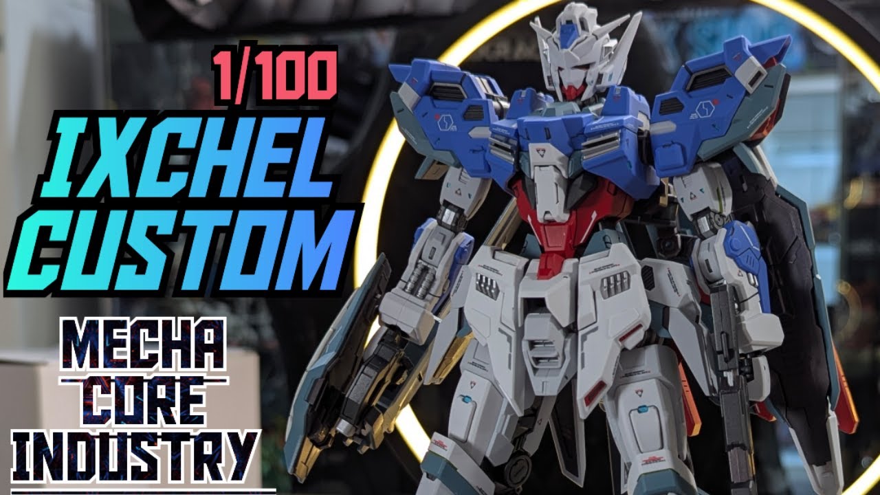 MECHA CORE INDUSTRY IXCHEL 1/100 CUSTOM-PAINTED BUILD UNBOXING - YouTube
