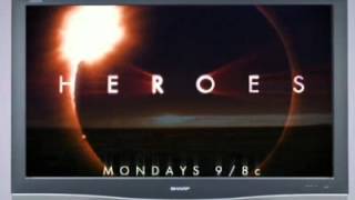 Branded Entertainment TV Spot - AQUOS LCD TV and NBC Heroes