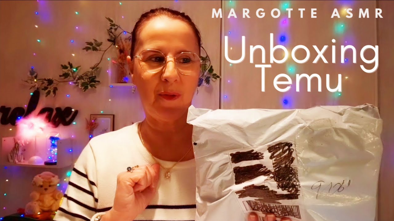 Asmr français, Unboxing.  