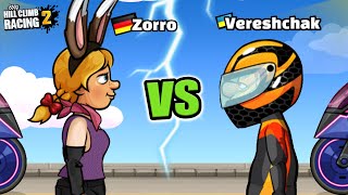 Hill Climb Racing 2 - Vereshchak VS Zorro GamePlay