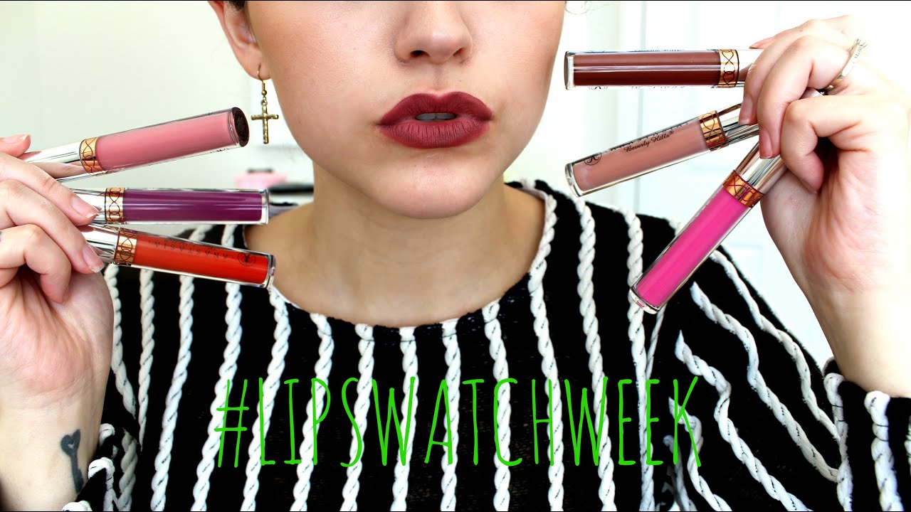 Anastasia Liquid Lipsticks- Lip Swatches/ Review | 