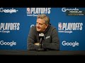 INSIDE THE MEDIA ROOM: Chris Finch speaks to the media ahead of Minnesota v Denver Game 6