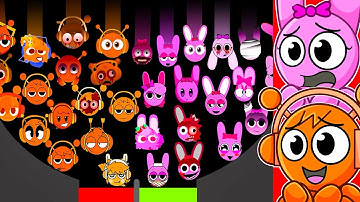 Oren vs Pinki (Marble Race)