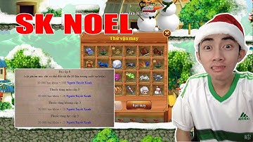 Làng Lá Phiêu Lưu Ký I Review Sự Kiện Noel.....Cải Trang Đắt Đỏ...Người Tuyết Đỏ
