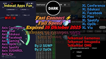 Update Config Darktunnel Terbaru 20 Oktober 2025 All Operator