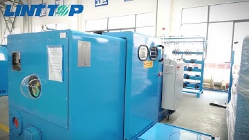 LINT TOP BUNCHING MACHINE #linttop #cablemachine #turnkeyproject