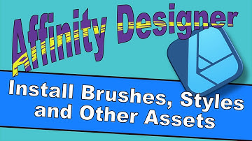 Install Brushes and Other Assets in Affinity Designer