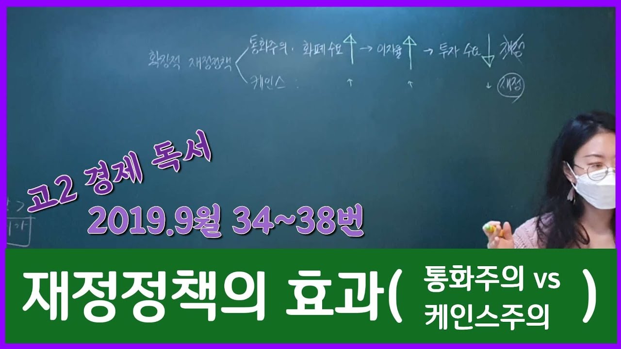 [예비고2] 비문학 경제-재정정책(통화주의vs케인스주의)