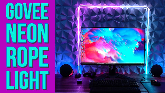 Govee Neon Rope Light Review  How to Setup & All App Features 