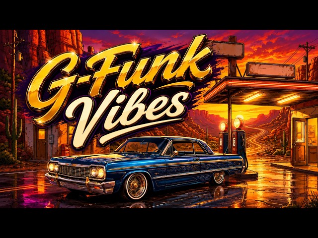 Palm Shadow Sessions 🌴 | Smooth G-Funk Hip Hop | 90s Funk Bass