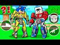 Enes ve Bebek Sonic NASIL TRANSFORMERS’A DÖNÜŞTÜ? 😱🤖 Minecraft
