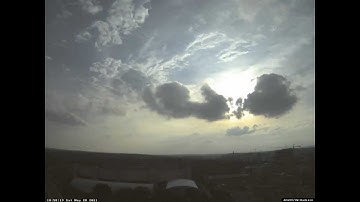 2011 May 28 - Cirrus, contrails, sunset (West view)