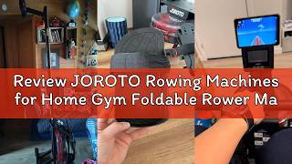 Review JOROTO Rowing Machines for Home Gym Foldable Rower Machine 300 LBS Weight Capacity with Bluet