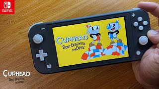 Cuphead Nintendo Switch Lite Gameplay