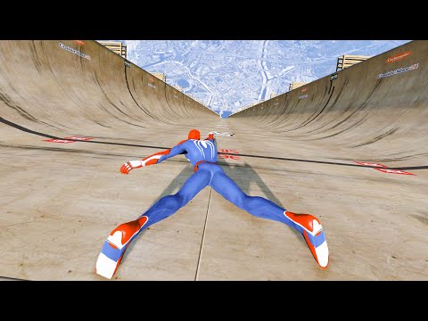 GTA 5 Spider-Man Ragdolls Compilation (Funny Video) Gaming Media