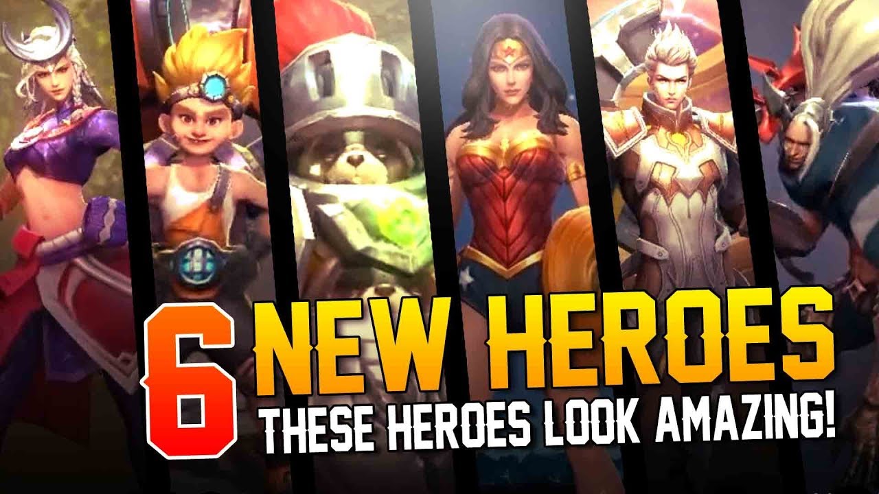 Arena of Valor News: 6 NEW HEROES!! Too much awesome ...