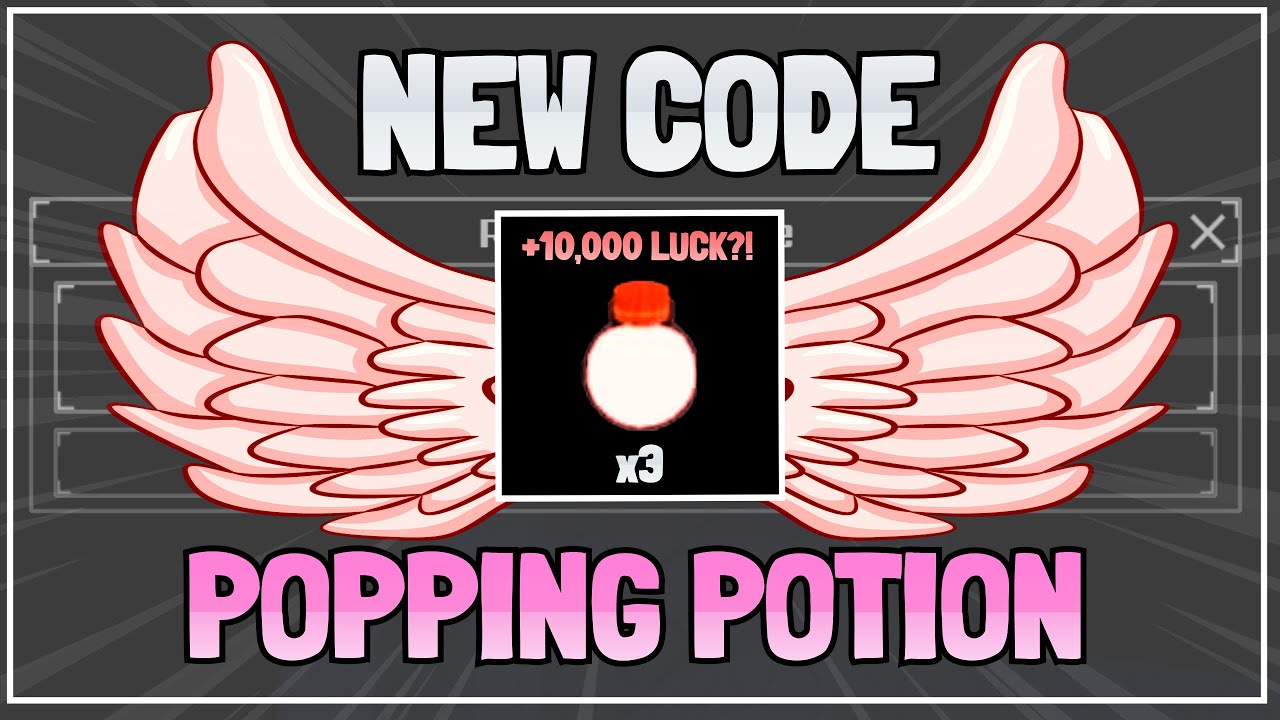 Potion Rng White Sols RNG | NEW POPPING POTION CODE - YouTube