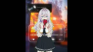 i walk this earth all by myself - EKKSTACY #lyrics #cafe #animemoments #lyricsedit #sound