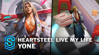 HEARTSTEEL Live My Life Yone Skin Spotlight - Pre-Release - PBE Preview - League of Legends screenshot 2