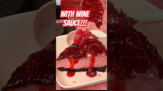 Double Raspberry Basque Cheesecake