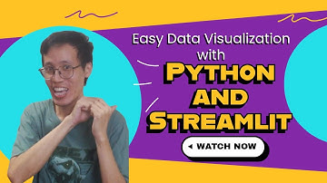 Easy Data Visualization with Python and Streamlit