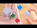 How to build LEGO brick mini turtle transformer mech MOC - Curtle