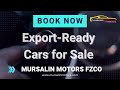 Discover the best deals on brand new cars at mursalin motors fzco